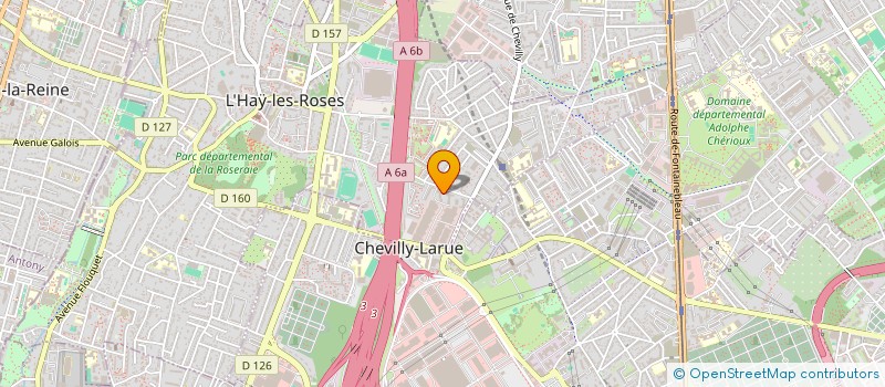 localisation de l'entreprise FLODI  L'HAY-LES-ROSES