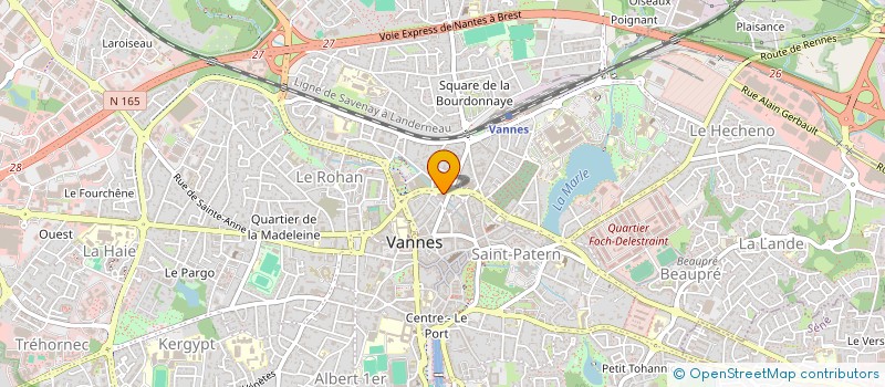 localisation de l'entreprise FLODIANE à VANNES