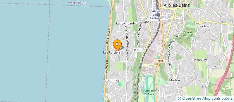 localisation de l'entreprise FLODILE  TRESSERVE