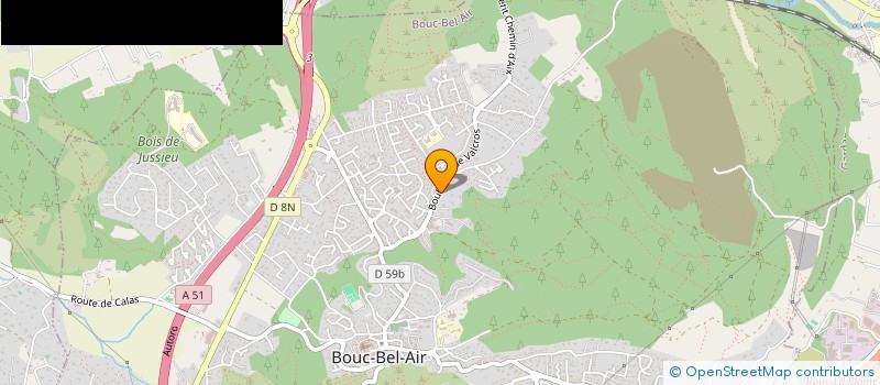 localisation de l'entreprise FLODIM à BOUC-BEL-AIR