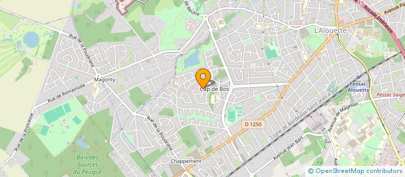 localisation de l'entreprise FLOFAMADI  PESSAC