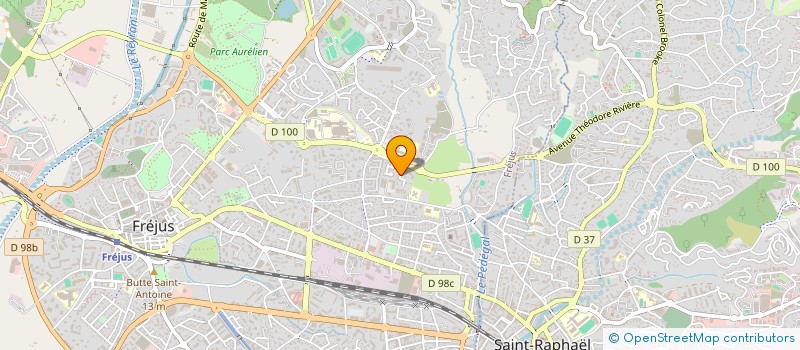 localisation de l'entreprise FLOFAN 83 à FREJUS