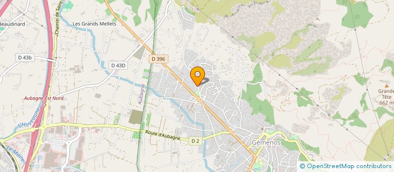 localisation de l'entreprise FLOFI  GEMENOS