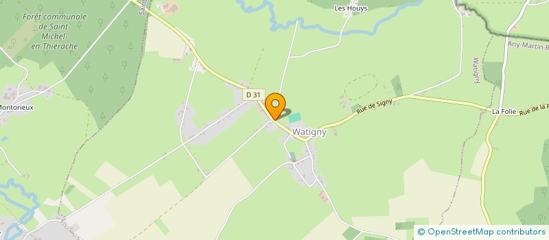 localisation de l'entreprise FLOFLA  WATIGNY