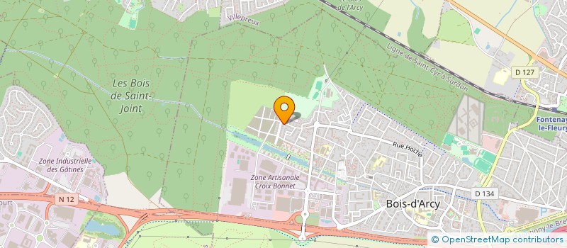 localisation de l'entreprise FLOGAE  BOIS-D'ARCY