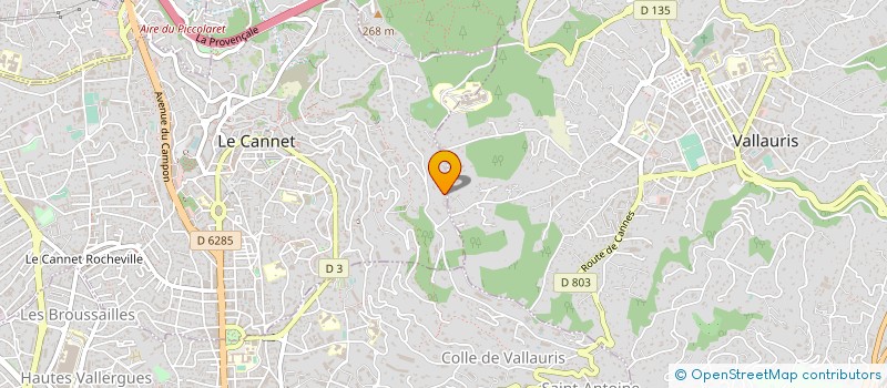 localisation de l'entreprise FLOGE à LE CANNET
