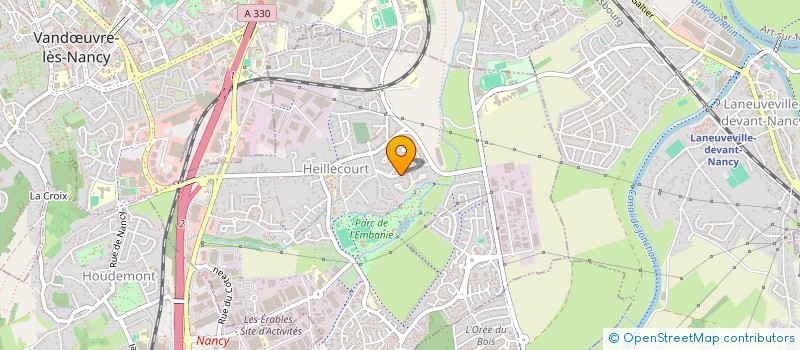 localisation de l'entreprise FLOGECOLINE  HEILLECOURT