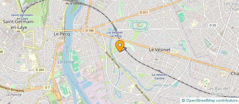 localisation de l'entreprise FLOGER  LE VESINET