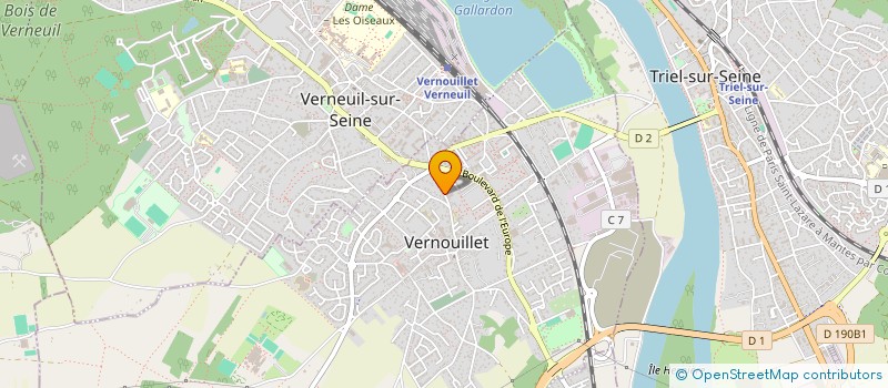 localisation de l'entreprise FLOGIBATGOT SCI  VERNOUILLET