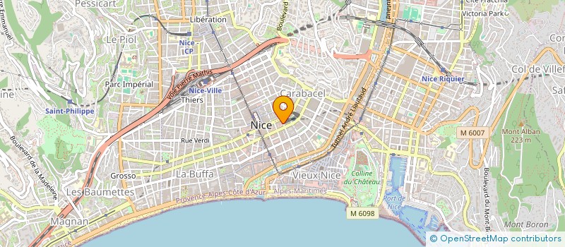localisation de l'entreprise FLOGIS à NICE