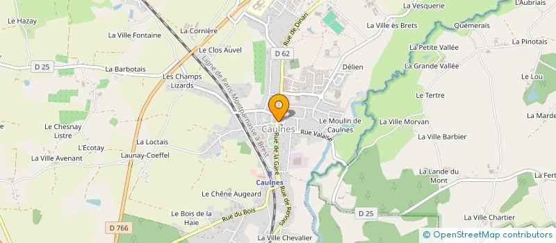 localisation de l'entreprise FLOGUETTE  CAULNES