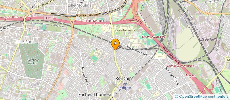 localisation de l'entreprise FLOHA DISTRI à LILLE