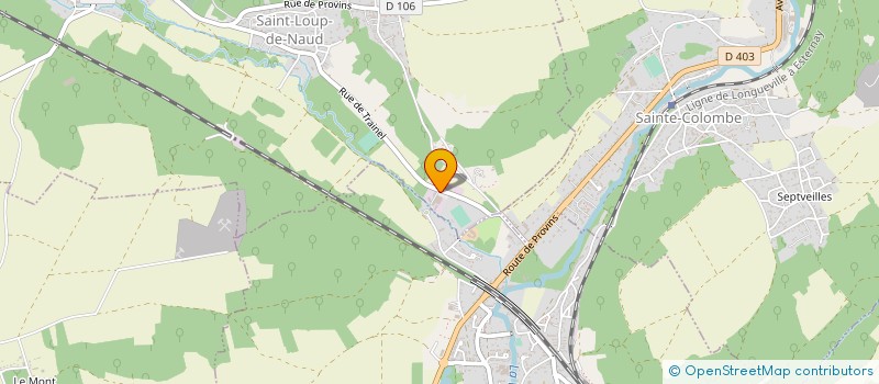 localisation de l'entreprise FLOHE FOUILLERET SAS à SAINT-LOUP-DE-NAUD
