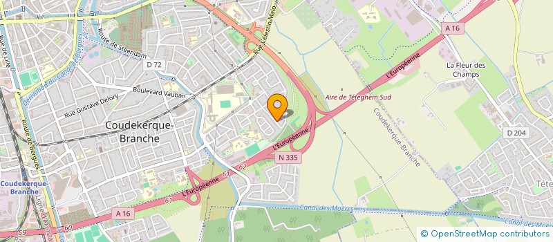 localisation de l'entreprise FLOHEL  COUDEKERQUE-BRANCHE