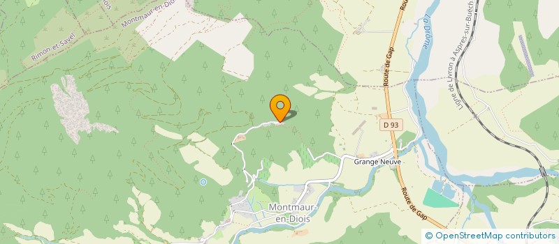 localisation de l'entreprise FLOHIC SPORT  MONTMAUR-EN-DIOIS