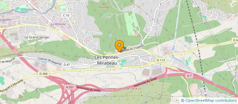 localisation de l'entreprise FLOISA à LES PENNES-MIRABEAU