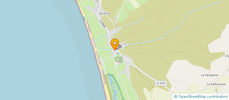 localisation de l'entreprise FLOJAPI  LA HAGUE