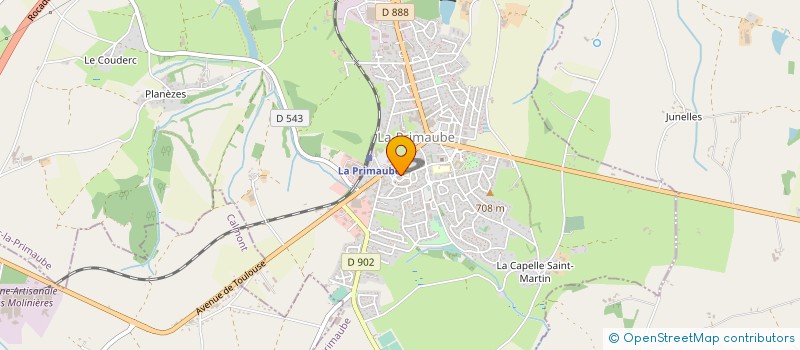 localisation de l'entreprise FLOJEBEAL  CASTELNAU-DE-LEVIS