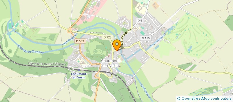 localisation de l'entreprise FLOJEDA  CHAUMONT-EN-VEXIN