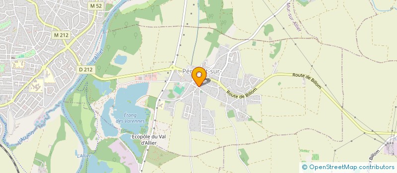 localisation de l'entreprise FLOJEMI  PERIGNAT-SUR-ALLIER