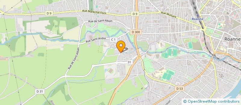 localisation de l'entreprise FLOJEMO à RIORGES