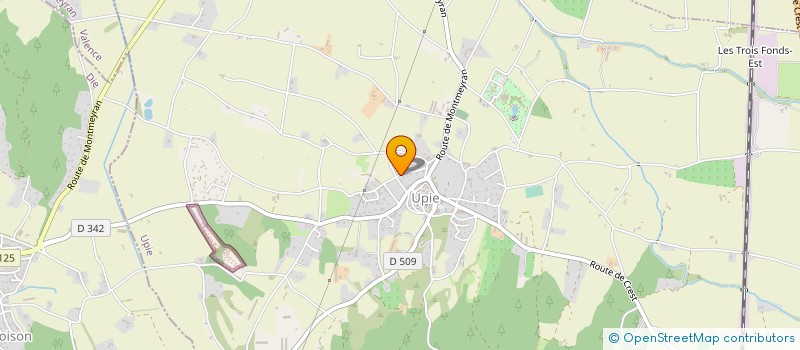 localisation de l'entreprise FLOJEN  UPIE