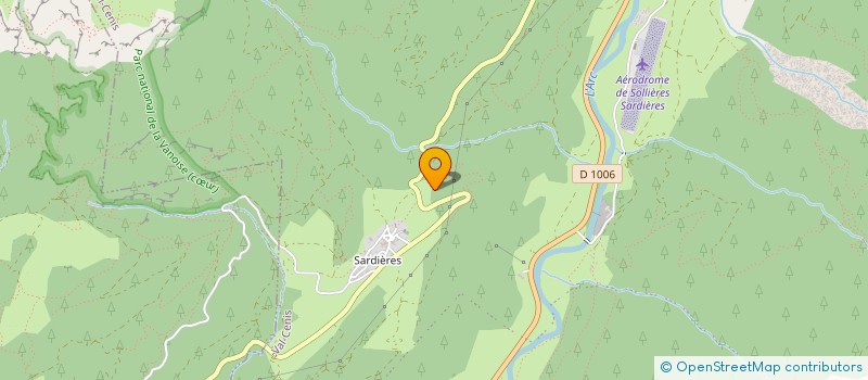 localisation de l'entreprise FLOJENI à VAL-CENIS