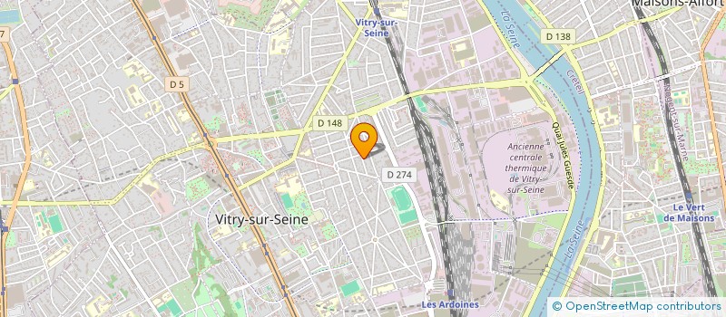 localisation de l'entreprise FLOK & CO à VITRY-SUR-SEINE