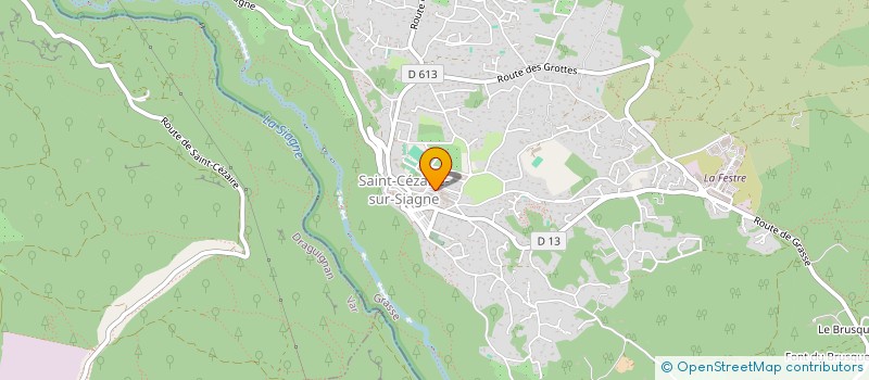 localisation de l'entreprise FLOKEMGE à SAINT-CEZAIRE-SUR-SIAGNE