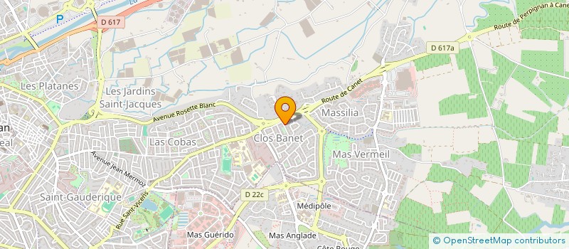 localisation de l'entreprise FLOKY à PERPIGNAN