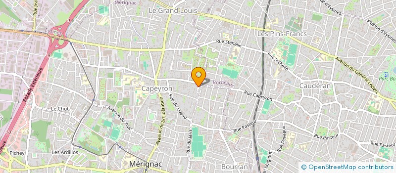 localisation de l'entreprise FLOKY  MERIGNAC