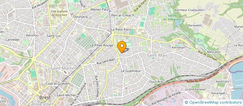 localisation de l'entreprise FLOLA à BREST