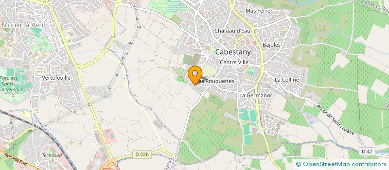 localisation de l'entreprise FLOLAU  CABESTANY