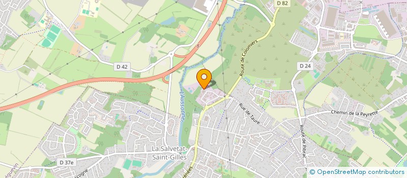 localisation de l'entreprise FLOLETO  LA SALVETAT-SAINT-GILLES