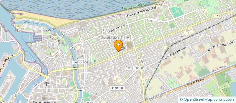 localisation de l'entreprise FLOLIMA à DUNKERQUE