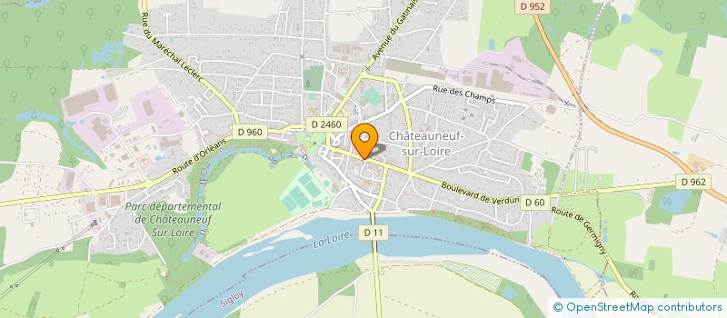 localisation de l'entreprise FLOLINE  SAINT-MARTIN-D'ABBAT