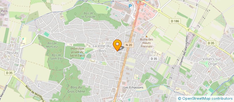 localisation de l'entreprise FLOLINE  LA VILLE-DU-BOIS