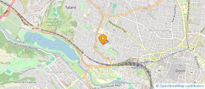 localisation de l'entreprise FLOMA  DIJON