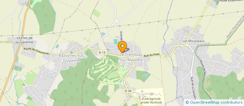 localisation de l'entreprise FLOMAC  LE TREMBLAY-SUR-MAULDRE