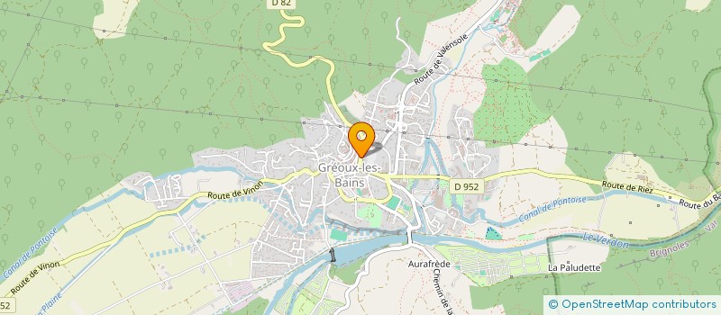 localisation de l'entreprise FLOMAGERIE à GREOUX-LES-BAINS