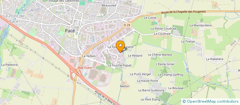 localisation de l'entreprise FLOMAN IMMO  PACE