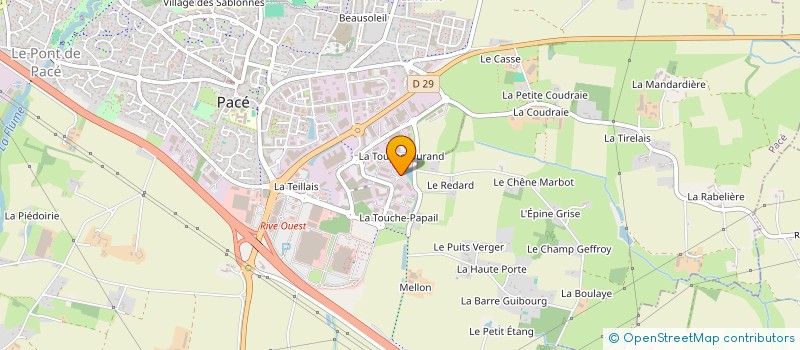 localisation de l'entreprise FLOMAN INVEST à PACE