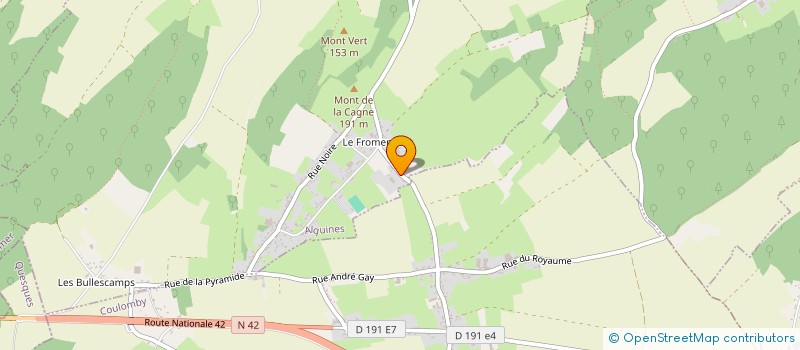 localisation de l'entreprise FLOMANA  ALQUINES