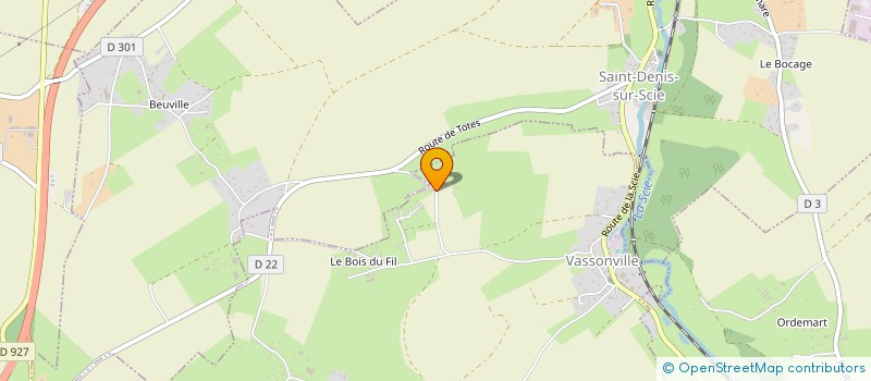 localisation de l'entreprise FLOMANO  VASSONVILLE