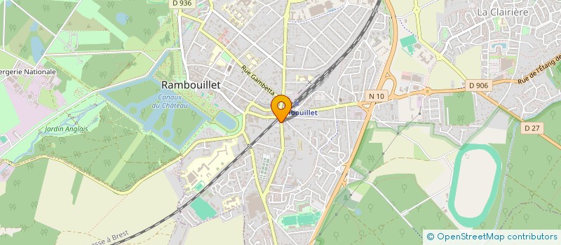 localisation de l'entreprise FLOMAR à RAMBOUILLET