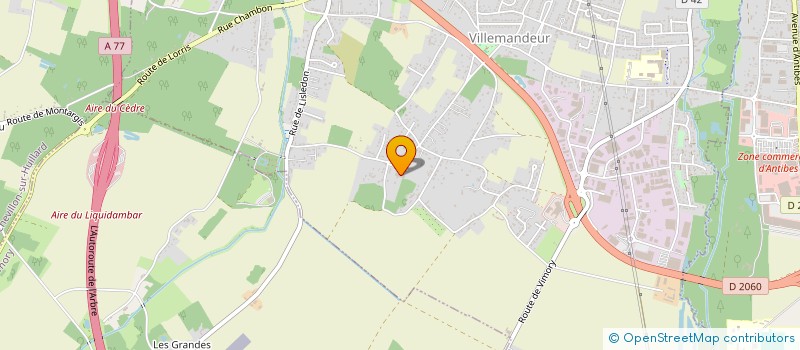 localisation de l'entreprise FLOMAREX à VILLEMANDEUR