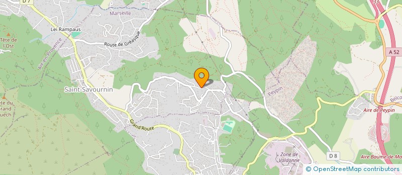 localisation de l'entreprise FLOMATECH à SAINT-SAVOURNIN