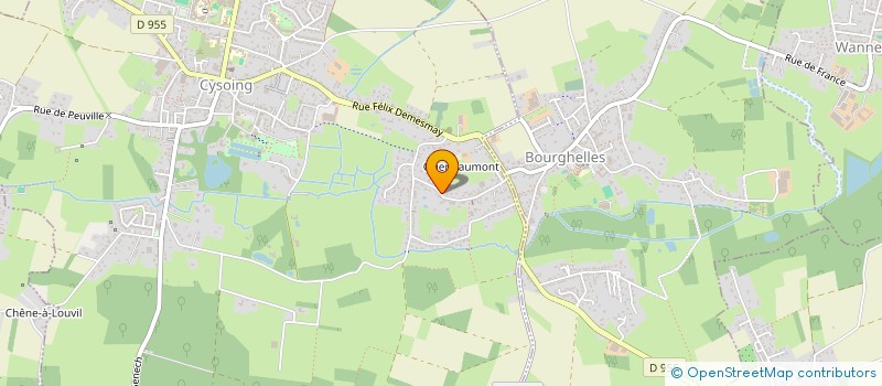 localisation de l'entreprise FLOMAVERDI  CYSOING