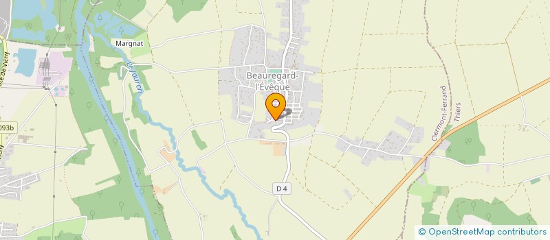 localisation de l'entreprise FLOMAVI  BEAUREGARD-L'EVEQUE