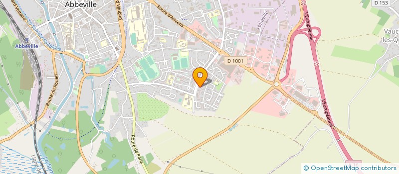 localisation de l'entreprise FLOMAX à ABBEVILLE